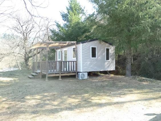 Camping Bonneval Jaujac Bagian luar foto