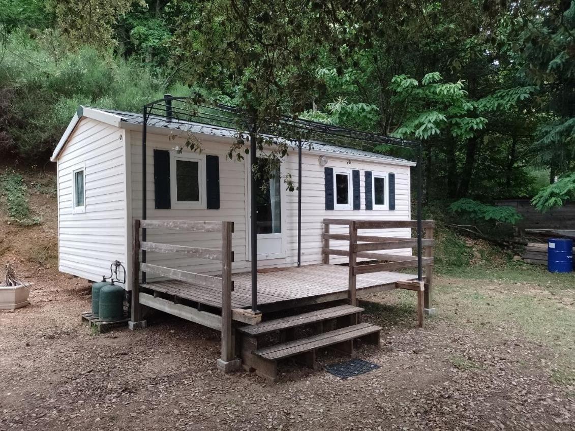 Camping Bonneval Jaujac Bagian luar foto