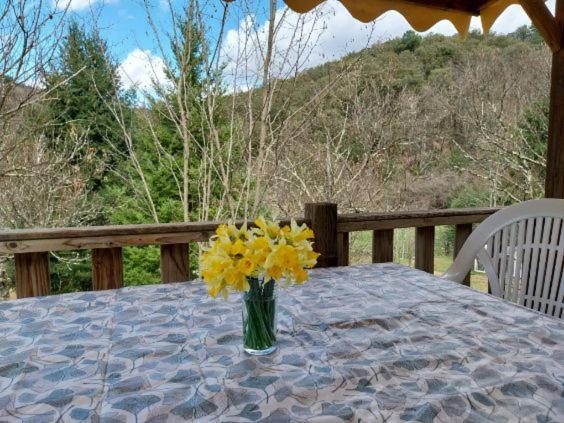Camping Bonneval Jaujac Bagian luar foto