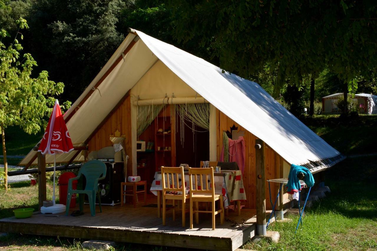 Camping Bonneval Jaujac Bagian luar foto